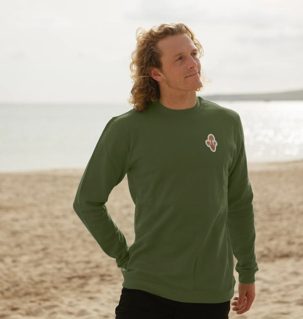 Mushrooms 100% Organic Cotton Cozy Pullover (Remill)