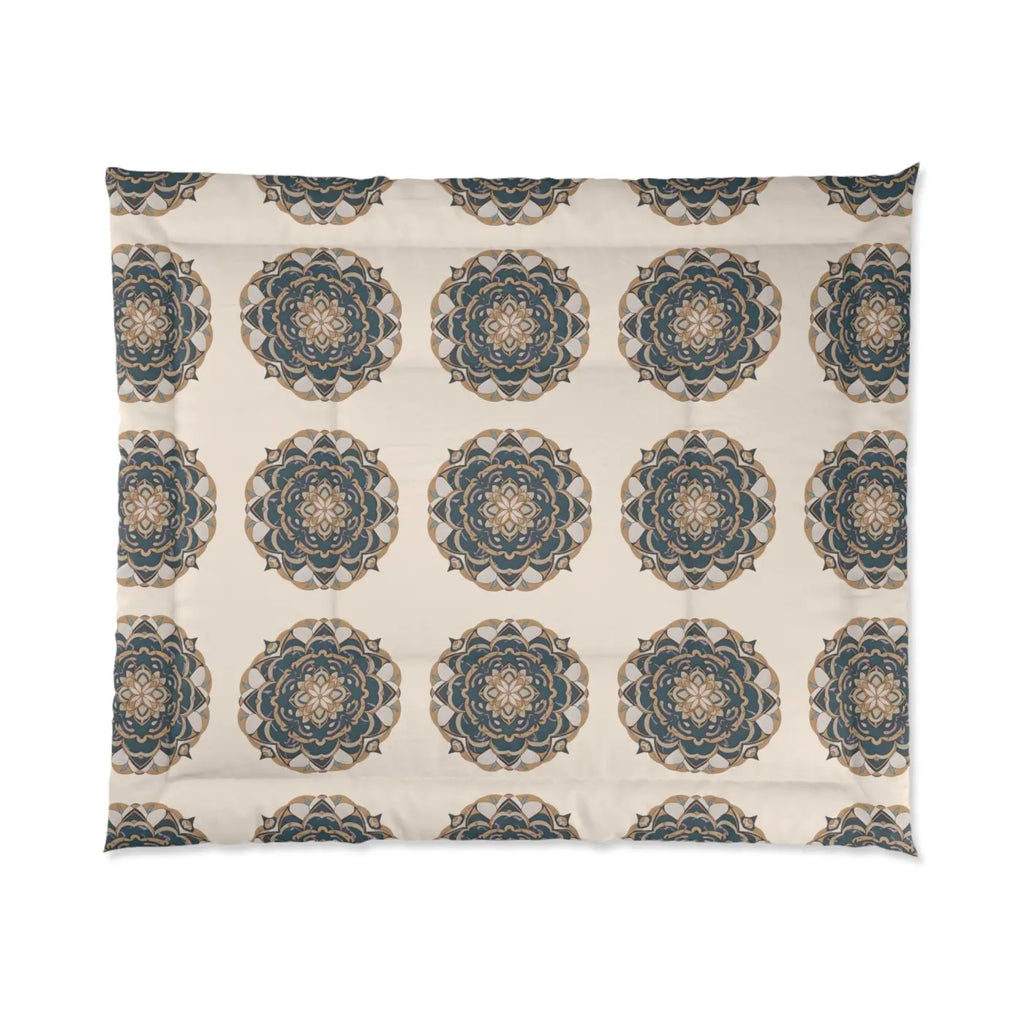 Mandal Pattern Polyester Comforter – Eco Friendly - Dipaliz