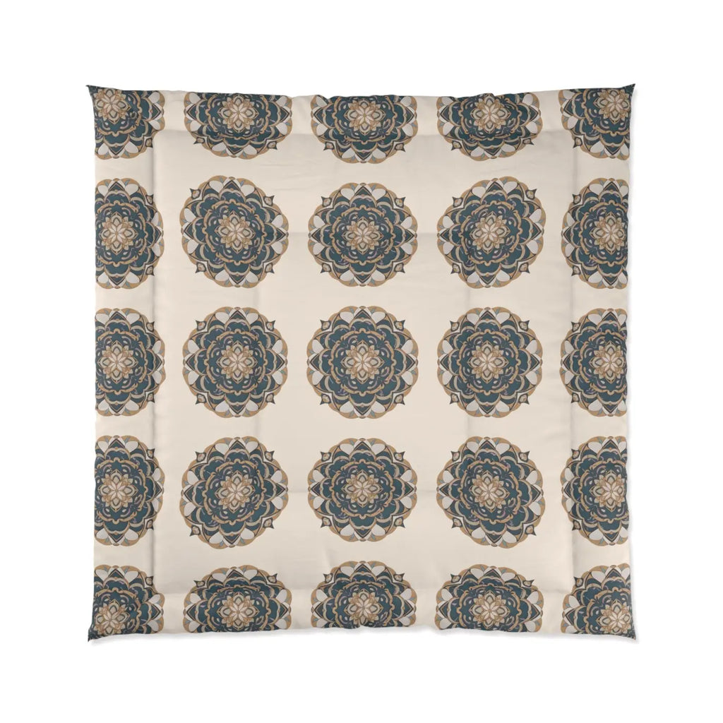 Mandal Pattern Polyester Comforter – Eco Friendly - Dipaliz