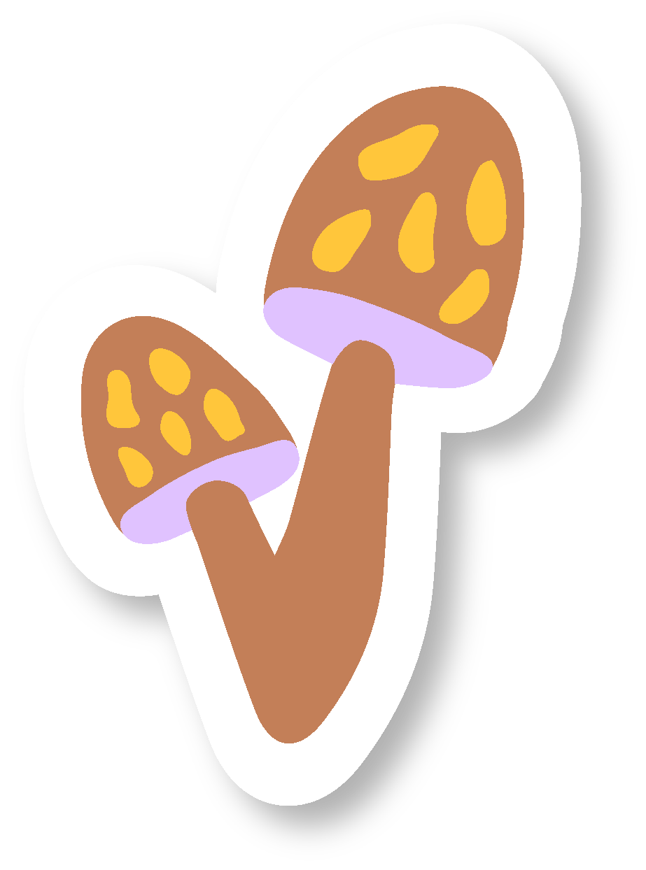 "Grow & Bloom" Assorted Hand-Drawn Adorable Individual Stickers (S, M, L)