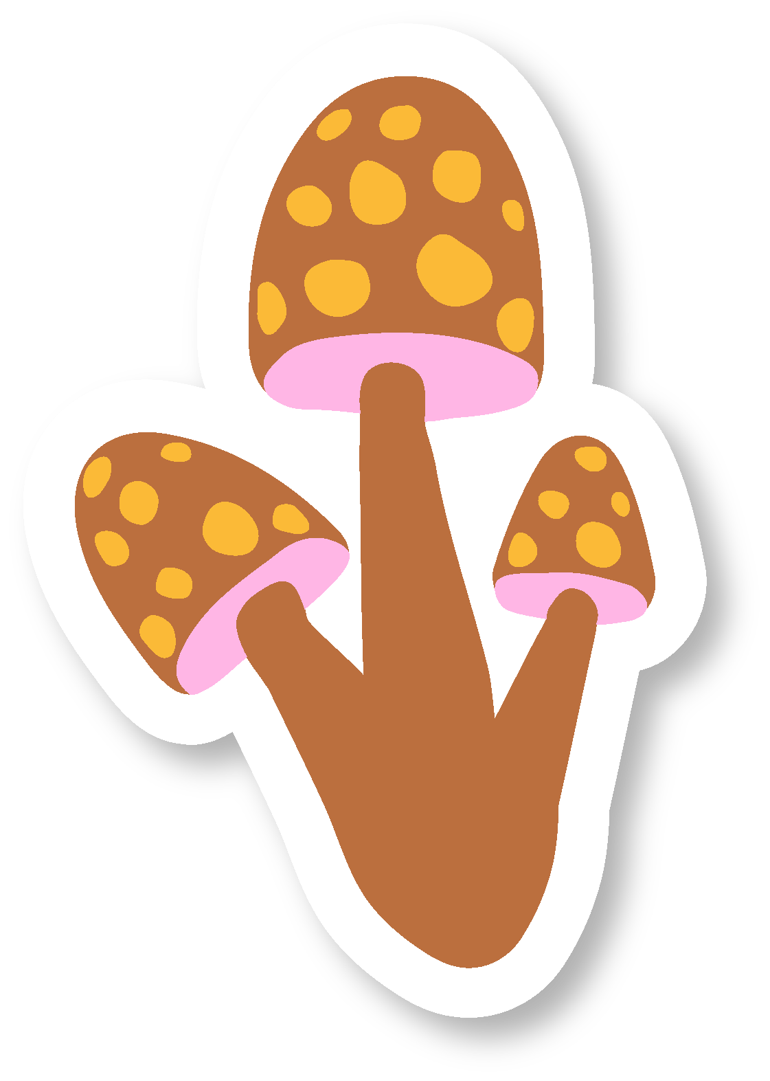"Grow & Bloom" Assorted Hand-Drawn Adorable Individual Stickers (S, M, L)