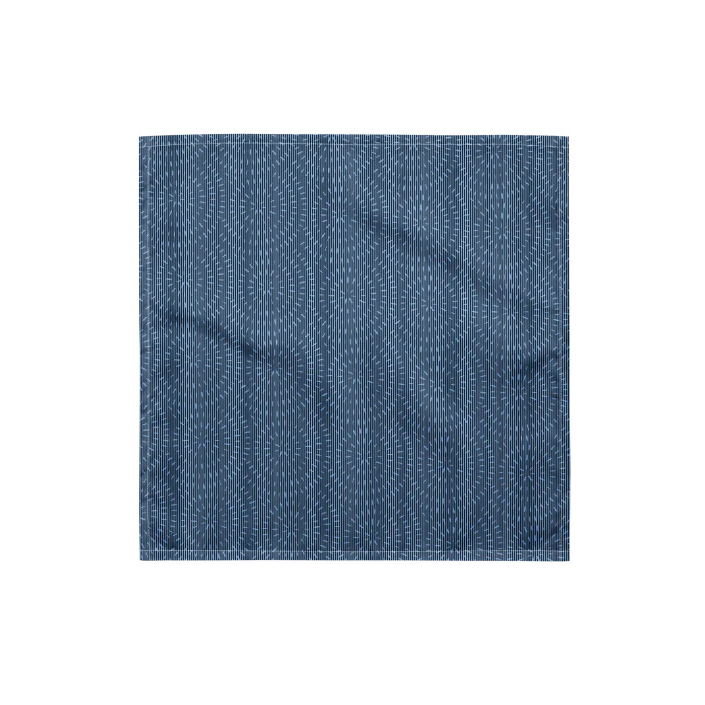 Navy Blue Striped Bandana – Eco-friendly Gift - Dipaliz