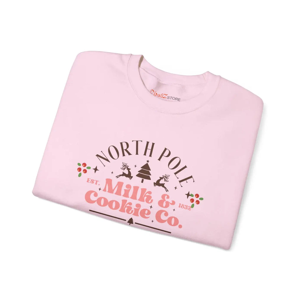 North Pole Vibes Crewneck Sweatshirt – Eco-friendly - Dipaliz