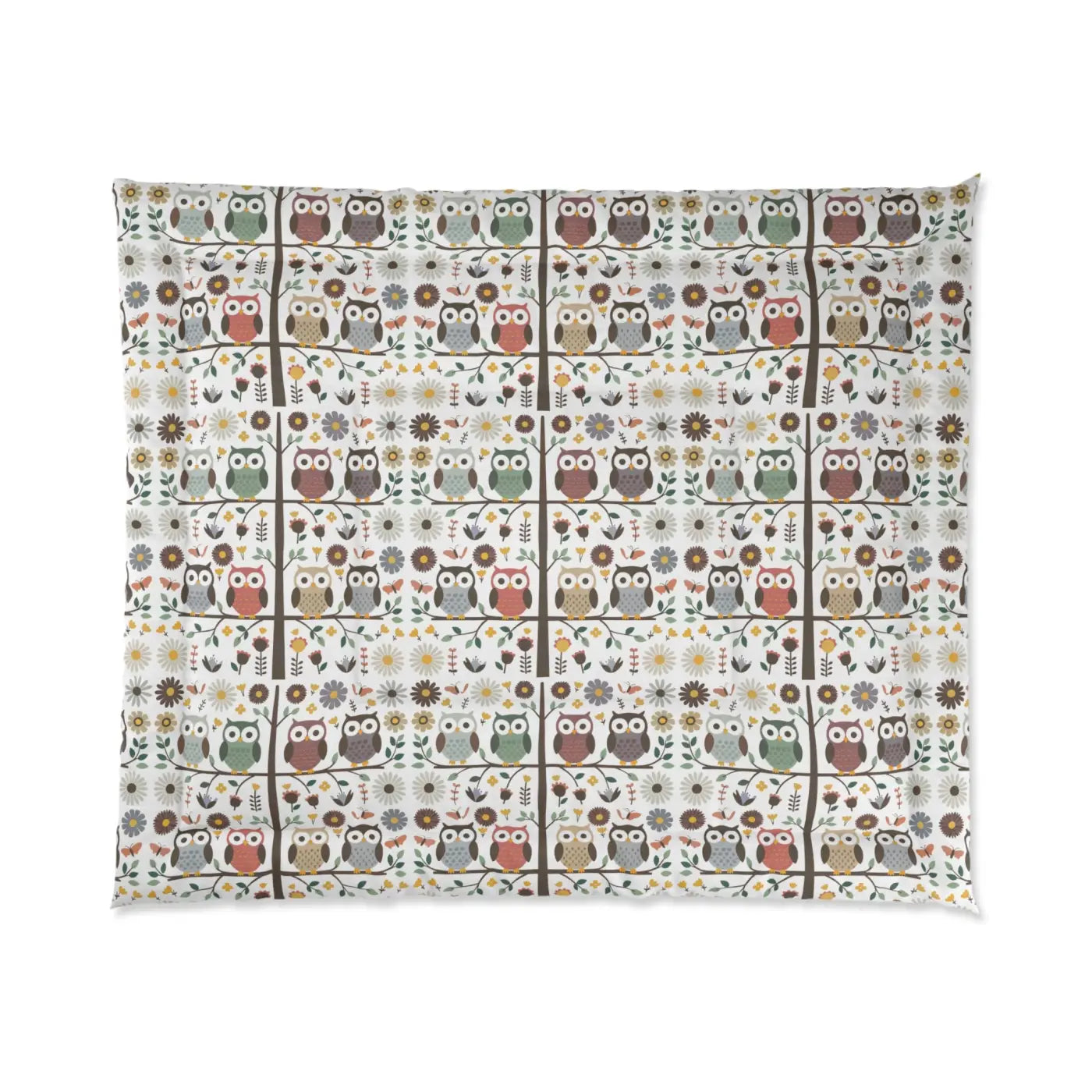 Tree Comforter – Bright White Eco-friendly - Dipaliz