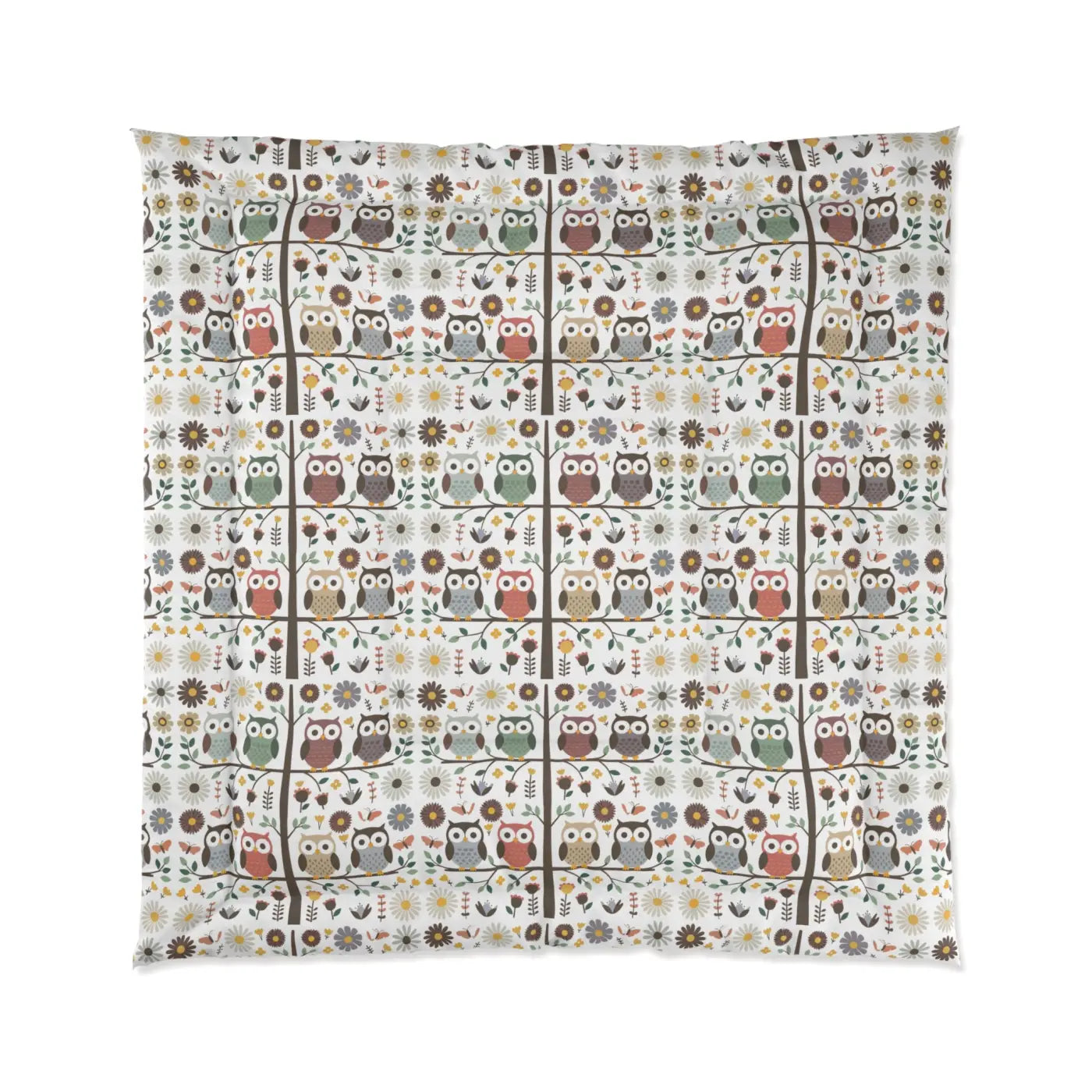 Tree Comforter – Bright White Eco-friendly - Dipaliz