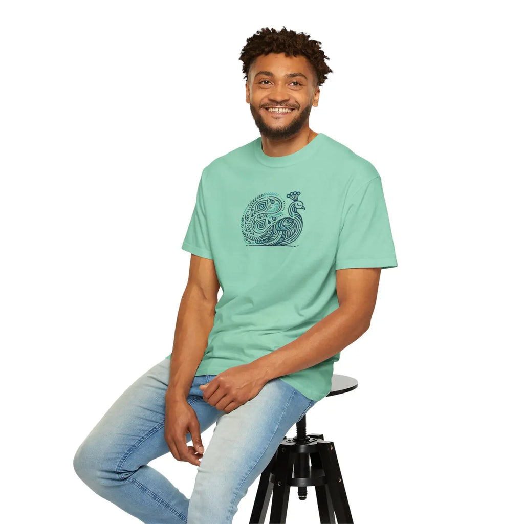 Peacock Tee – Eco-friendly Women’s Clothing - Dipaliz