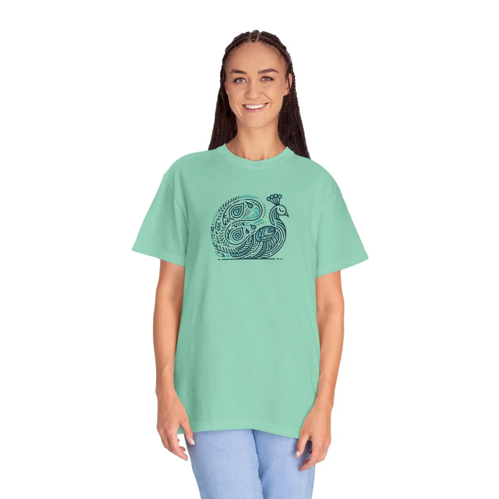 Peacock Tee – Eco-friendly Women’s Clothing - Dipaliz