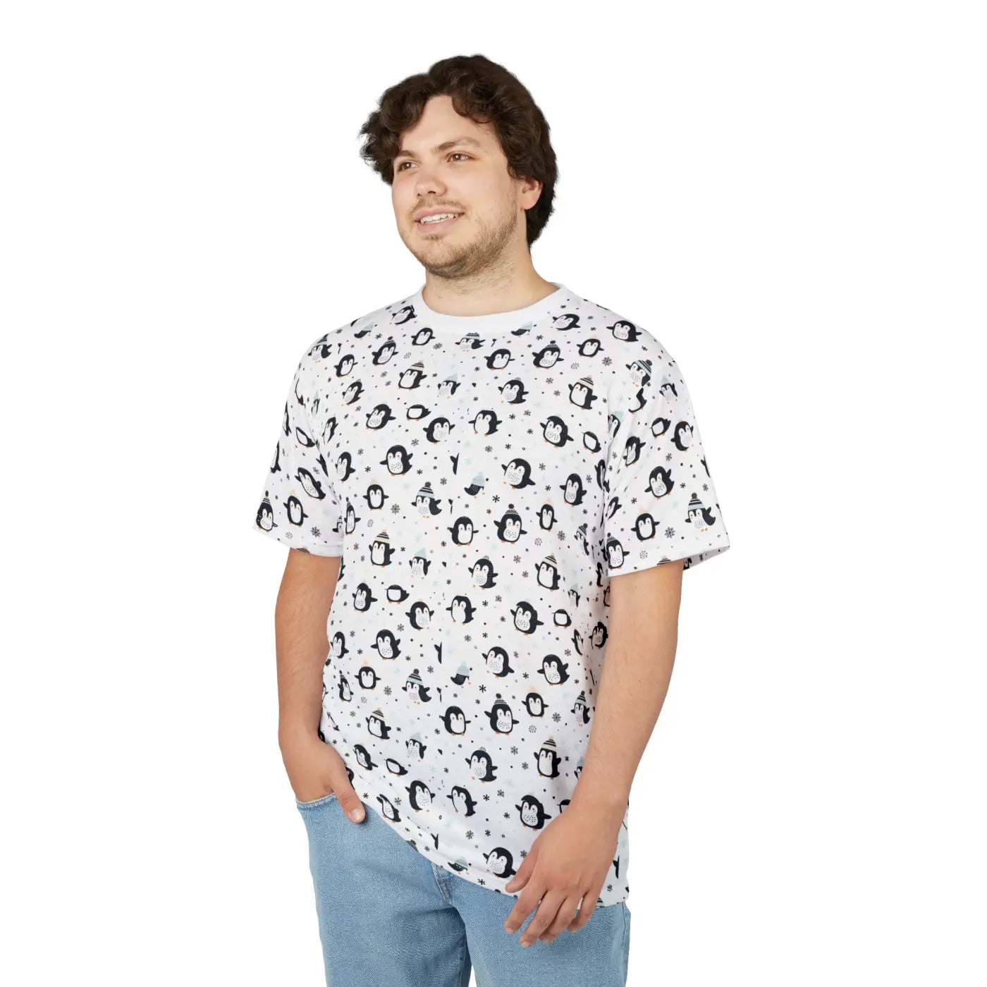 Penguin Unisex Cut Sew Tee – Eco-friendly - Dipaliz