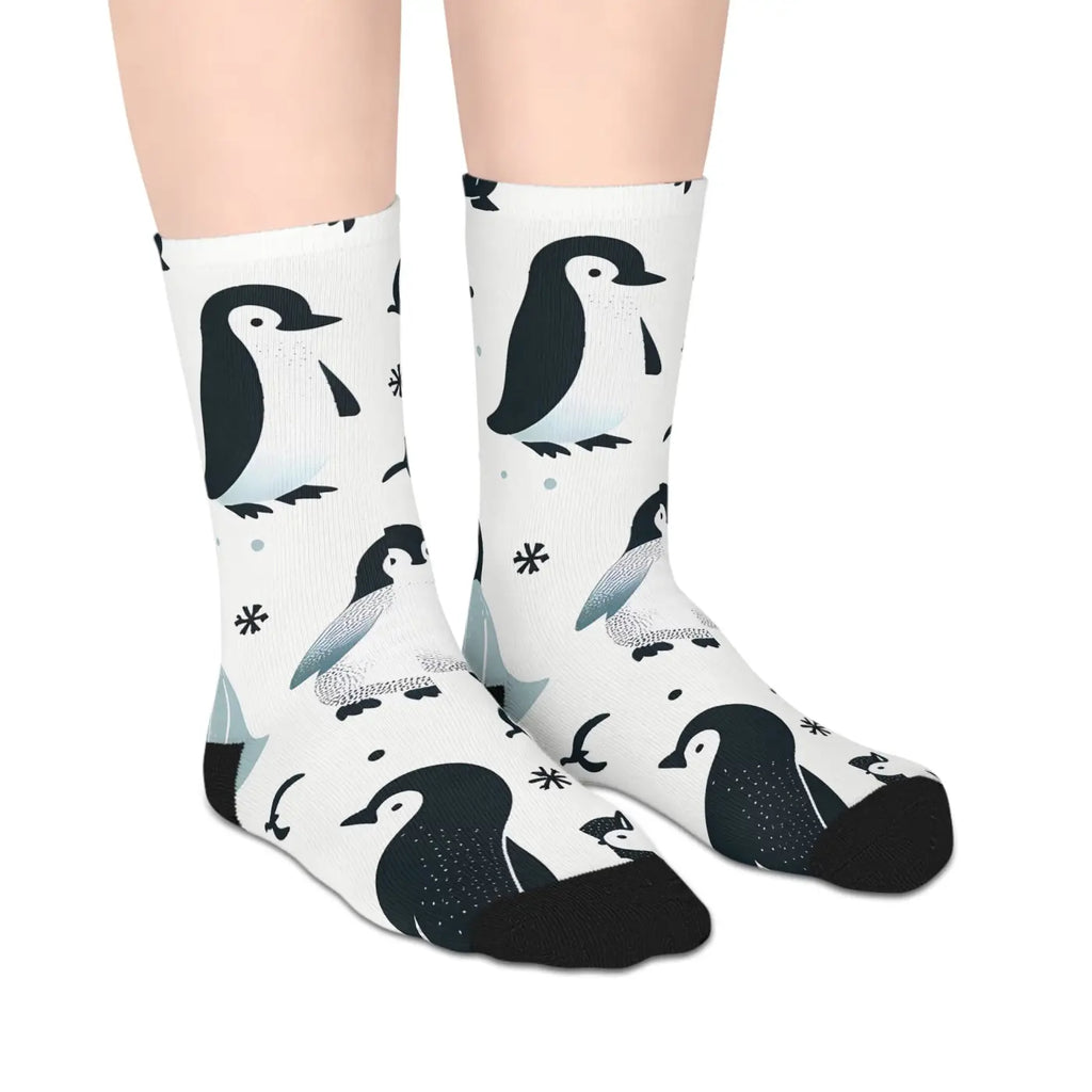 Vibrant Penguin Socks – Eco-friendly Gift - Dipaliz