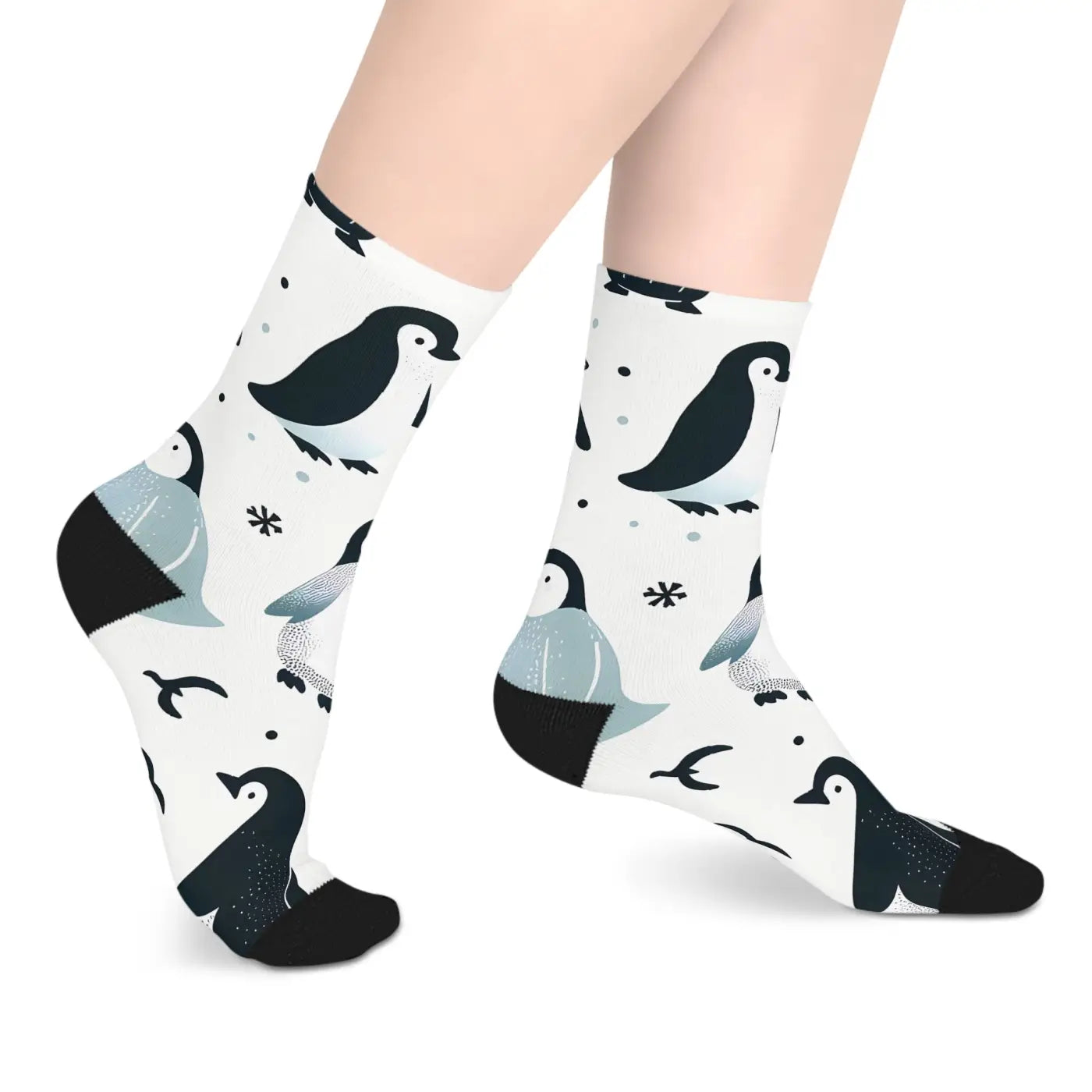 Vibrant Penguin Socks – Eco-friendly Gift - Dipaliz
