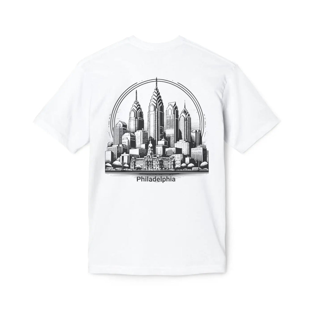 Philly Skyline Tee – Eco-friendly Women’s Clothing - Dipaliz