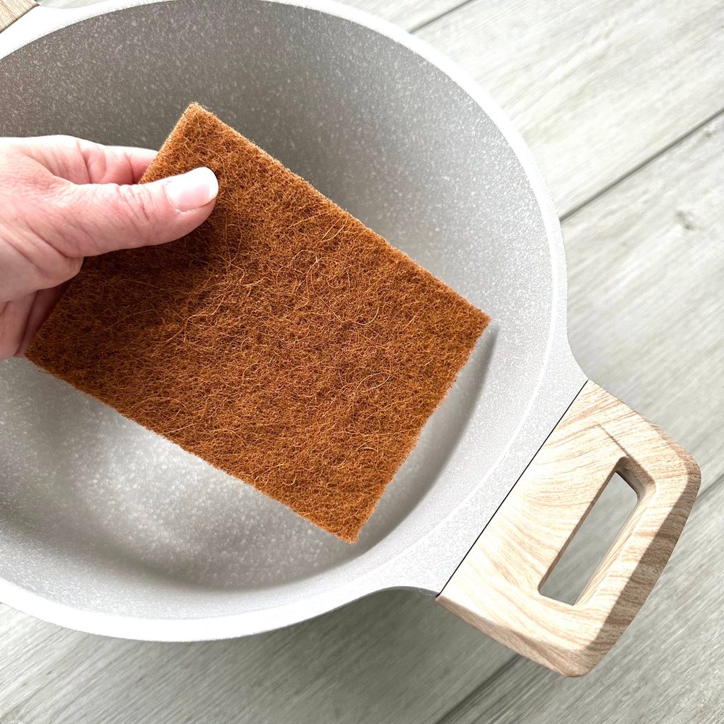 EcoFreax Plant Based Coconut Fibers Scouring Biodegradable Pads
