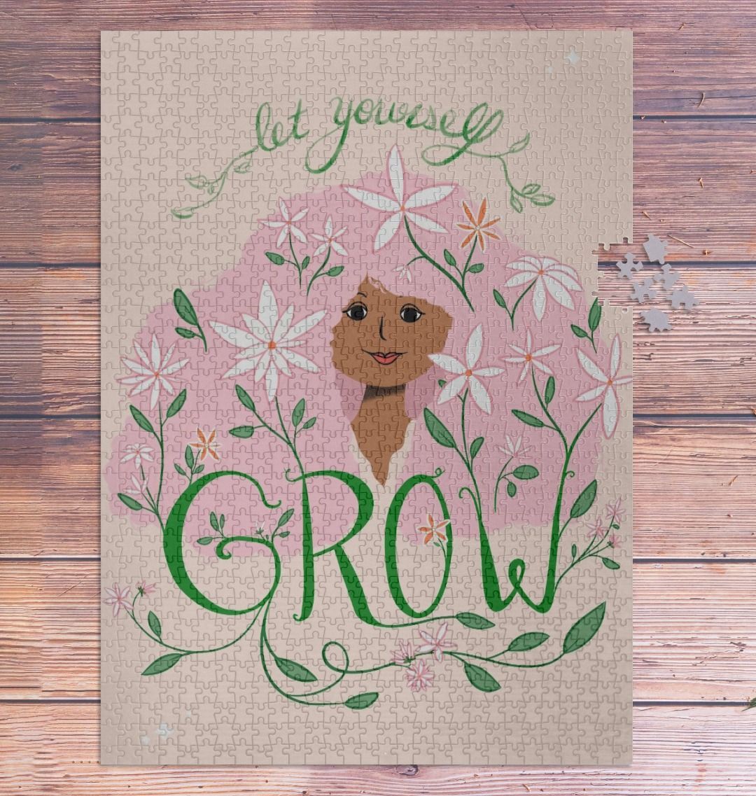 Let Yourself Grow 100% Recycled Vertical Puzzle