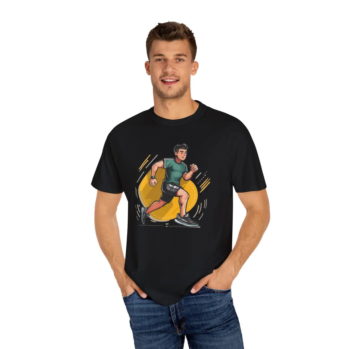 Cotton Athlete Tee – Soft Eco-friendly Style - Dipaliz
