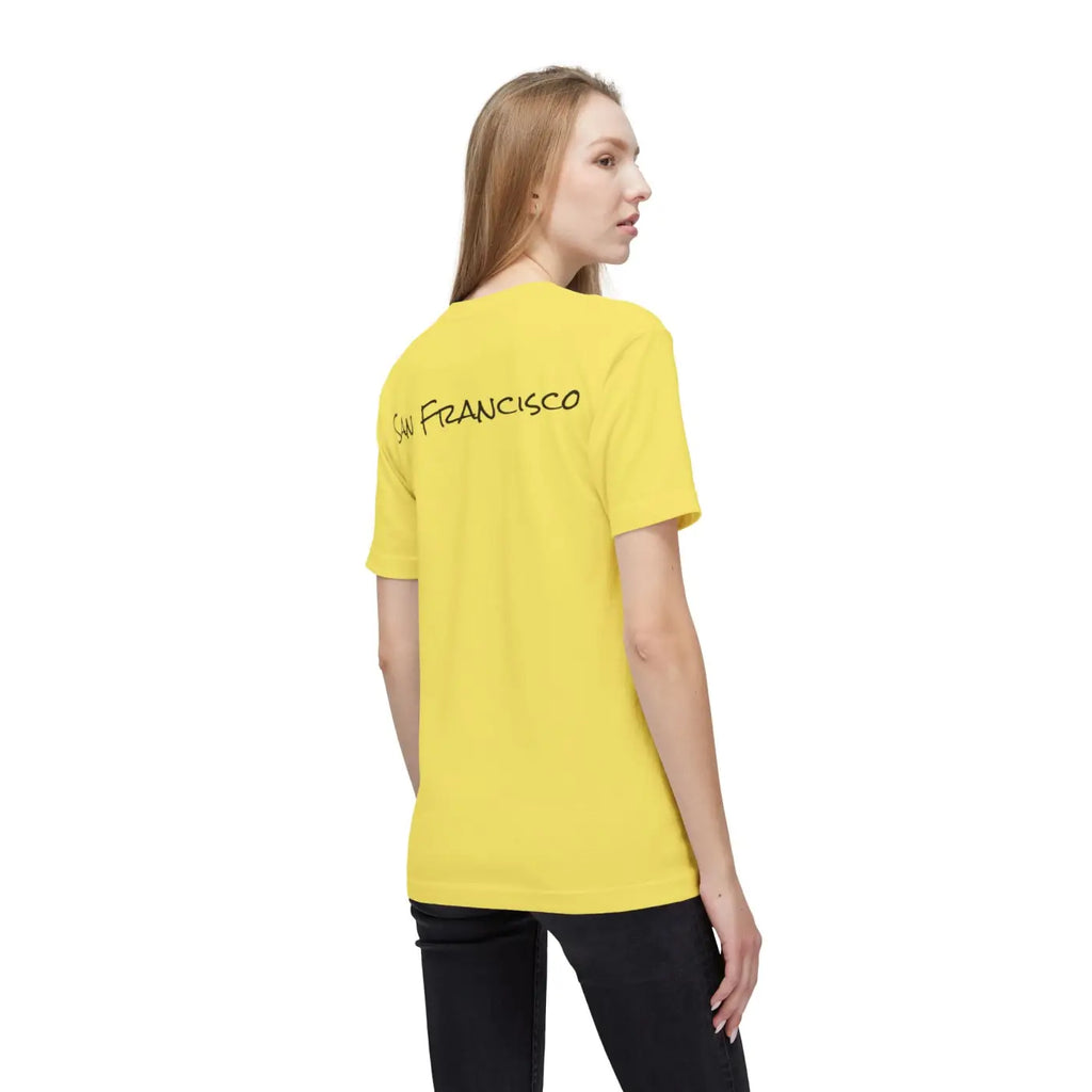 San Francisco City Skyline Cotton Tee - Eco-friendly - Dipaliz