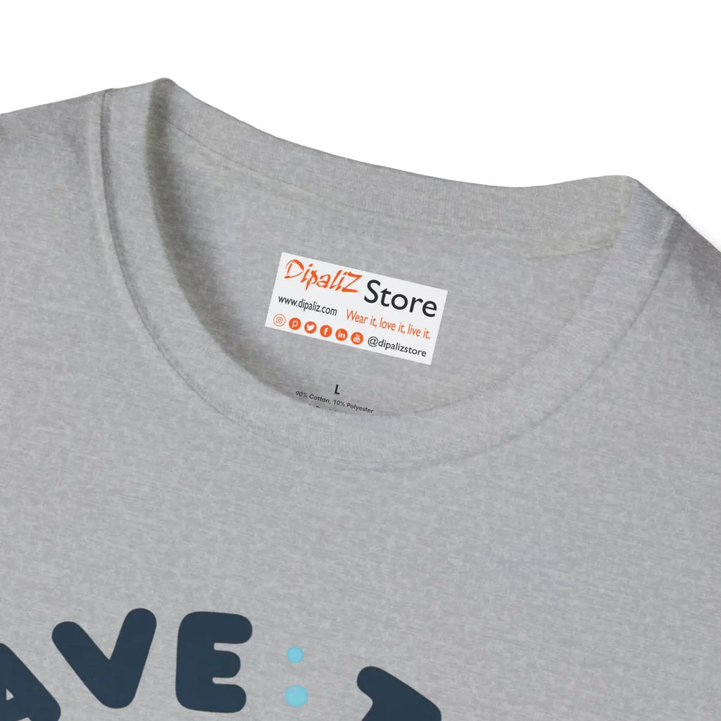 Whales Unisex Softstyle Tee – Eco-friendly Cotton - Dipaliz
