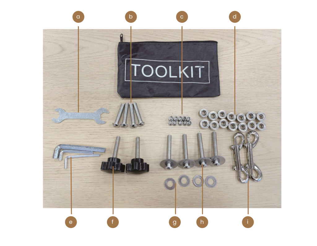 Pilates Reformer Parts -Pilates Tower Tool Kit - PA00116
