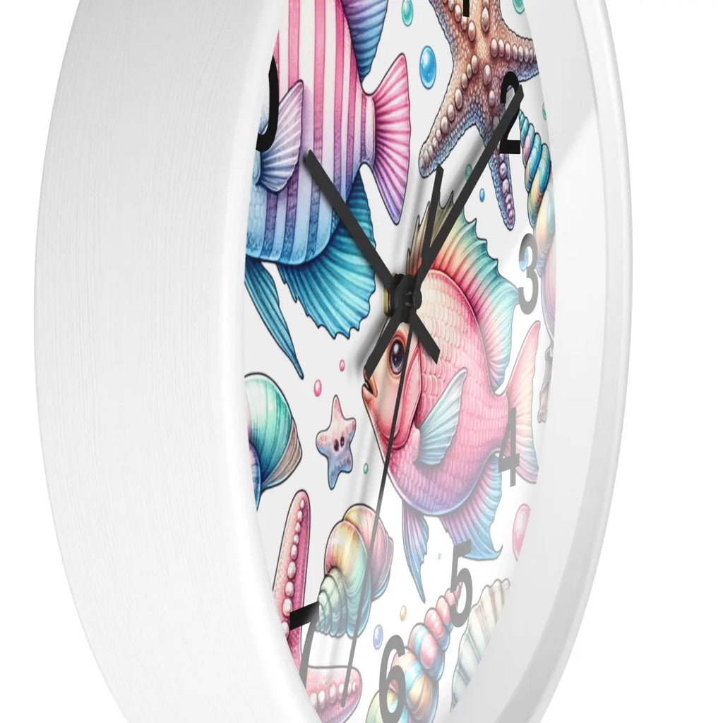 Fishes Wall Clock – Eco Friendly 12 Inch - Dipaliz