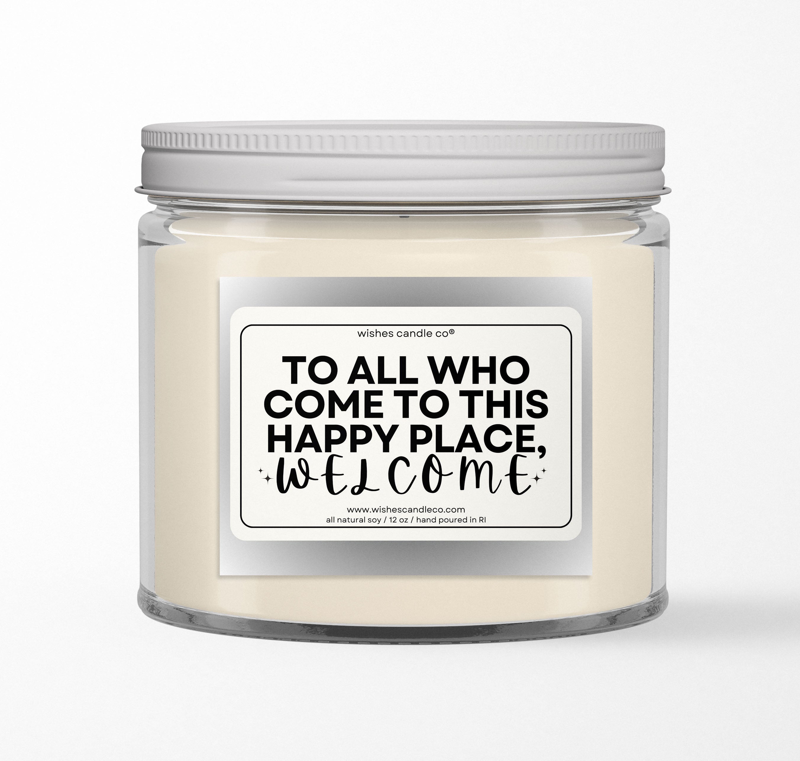 Happy Place Welcome 12oz Candle