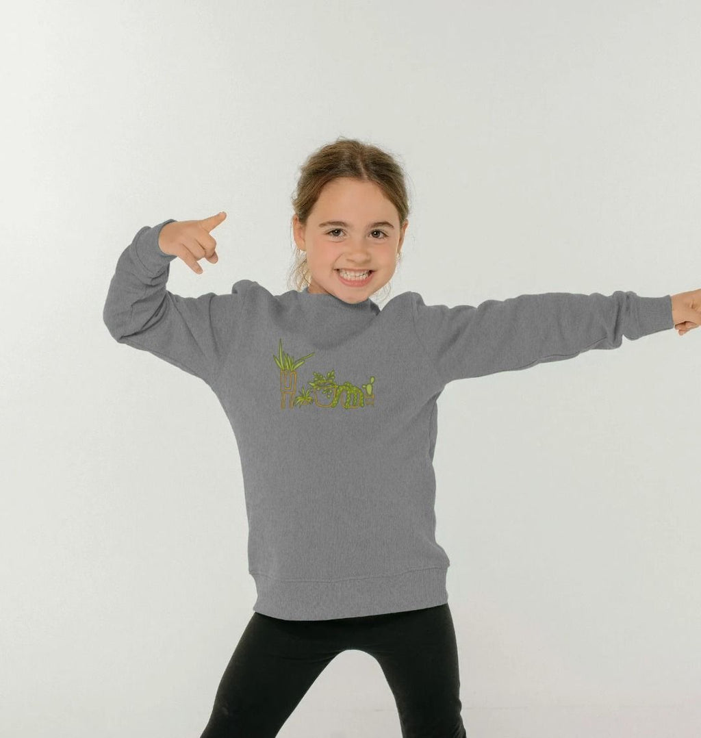 Whimsical Houseplants Pullover Assorted Colors (Kids)